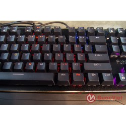 Bàn phím cơ Fuhlen Eraser Mechanical Blue Switch Black