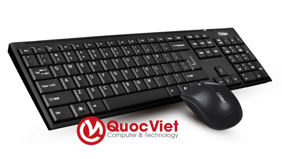 Bộ phím chuột không dây Fuhlen  A120G