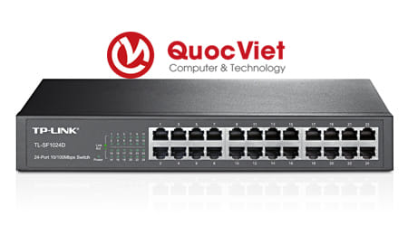 Switch Bộ chia mạng 24 cổng TPLink TL-SF1024D 100 Mbps