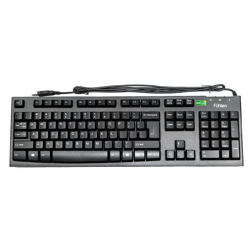 Bàn phím Fuhlen L411 (USB/đen)