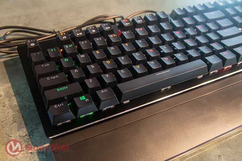 Bàn phím cơ Fuhlen Eraser Mechanical Blue Switch Black
