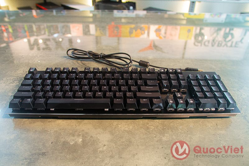 Bàn phím cơ Fuhlen Eraser Mechanical Blue Switch Black