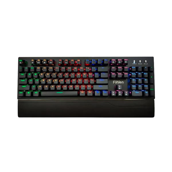 Bàn phím cơ Fuhlen Eraser Mechanical Blue Switch Black